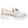 Marco Tozzi Damen Slipper creme beige gold