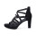 Marco Tozzi Damen Sandalette schwarz Glitzer