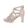 Marco Tozzi Damen Sandalette rosa Glitzer