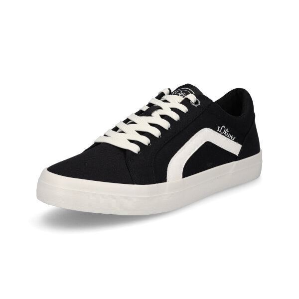 s.Oliver Herren Sneaker schwarz wei&szlig;