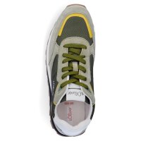 s.Oliver Herren Leder Sneaker khaki gr&uuml;n