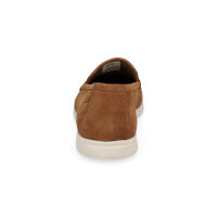 s.Oliver Herren Leder Slipper cognac braun
