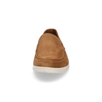 s.Oliver Herren Leder Slipper cognac braun