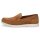 s.Oliver Herren Leder Slipper cognac braun