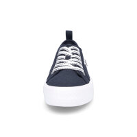 s.Oliver Damen Plateau Sneaker jeans dunkelblau