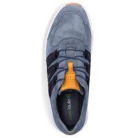 Waldl&auml;ufer Herren Leder Sneaker blau