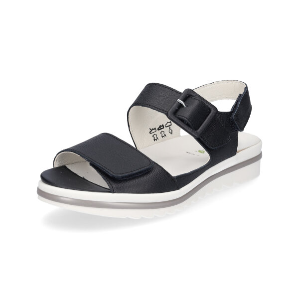 Waldl&auml;ufer Damen Sandale dunkelblau