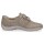 Waldläufer Damen Leder Klettschuh taupe