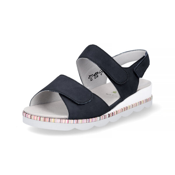 Waldläufer Damen Sandale marine blau