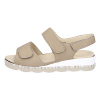 Waldläufer Damen Sandale beige mandel