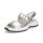 Waldläufer Damen Leder Sandale silber