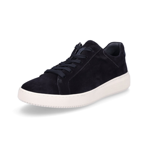 Waldläufer Herren Leder Sneaker dunkelblau