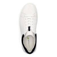 Waldläufer Herren Leder Sneaker weiß