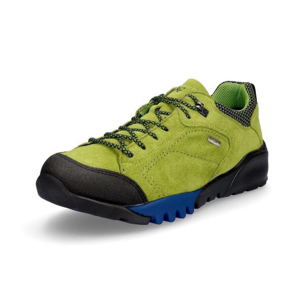 Waldl&auml;ufer Herren Leder Trekkingschuh gr&uuml;n