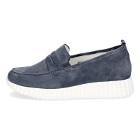 Waldläufer Damen Slipper jeans blau