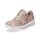 Waldläufer Damen Plateau Leder Sneaker multi metallic