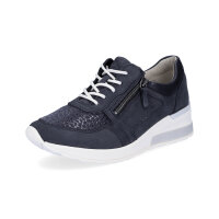 Waldläufer Damen Schnürschuh marine blau