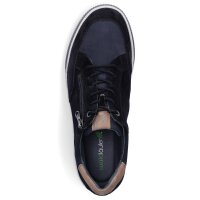 Waldl&auml;ufer Herren Leder Sneaker dunkelblau