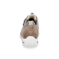 Waldläufer Damen Schnürschuh braun metallic