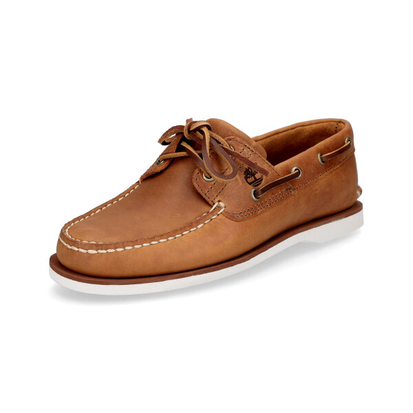 Timberland 2-Eye Herren Bootsschuh honig braun