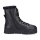 Tamaris Damen Leder Schn&uuml;rboot schwarz