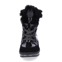 Caprice Damen Schn&uuml;rboot schwarz Lack