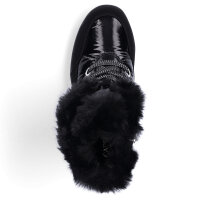 Caprice Damen Schn&uuml;rboot schwarz Lack