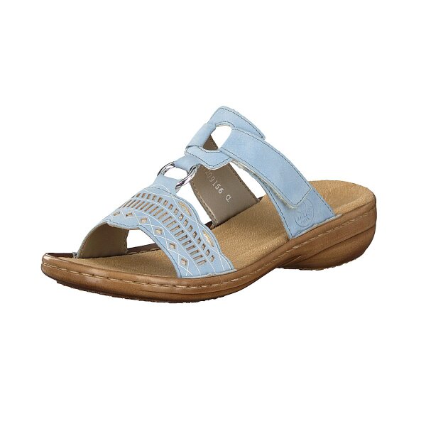 Rieker Damen Pantolette blau