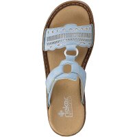 Rieker Damen Pantolette blau