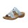 Rieker Damen Pantolette blau
