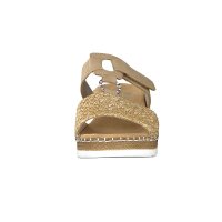 Rieker Damen Pantolette beige