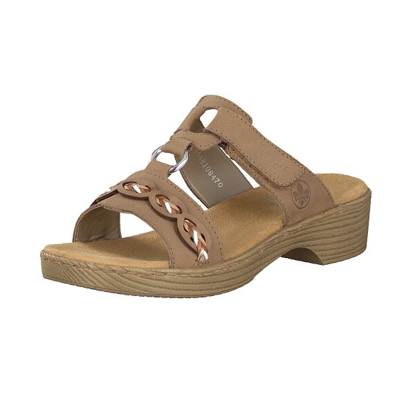 Rieker Damen Pantolette beige