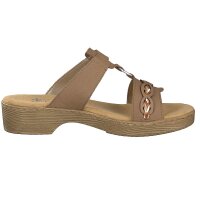 Rieker Damen Pantolette beige