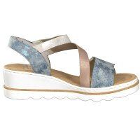 Rieker Damen Sandalette blau