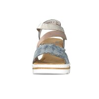 Rieker Damen Sandalette blau