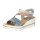 Rieker Damen Sandalette blau