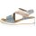 Rieker Damen Sandalette blau