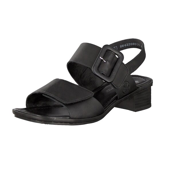 Rieker Damen Sandalette schwarz