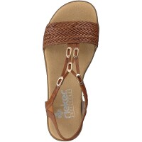 Rieker Damen Sandale braun