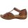 Rieker Damen Sandale braun
