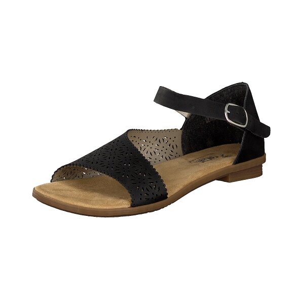 Rieker Damen Sandale schwarz