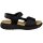 Rieker Damen Sandale schwarz