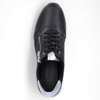 Marco Tozzi Damen Sneaker schwarz silber