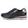 Marco Tozzi Damen Sneaker schwarz silber