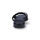 Marco Tozzi Damen Pantolette schwarz glitzer