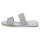 Marco Tozzi Damen Pantolette polar blau glitzer