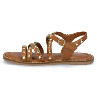 Marco Tozzi Damen Riemchensandale cognac