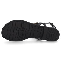 Marco Tozzi Damen Zehentrenner Sandale schwarz