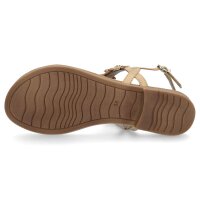 Marco Tozzi Damen Zehentrenner Sandale taupe