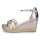 Marco Tozzi Damen Keil Sandalette rose metallic